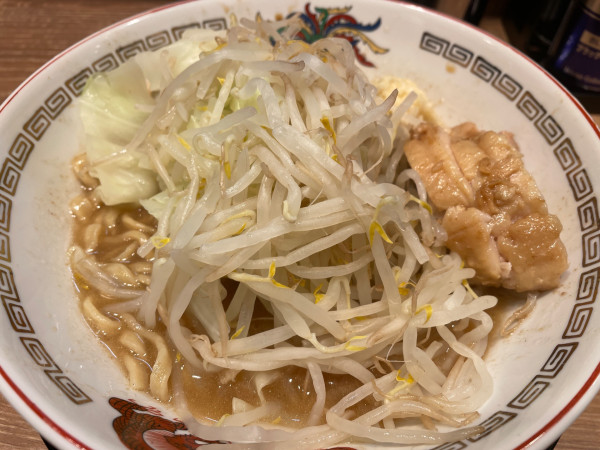 「ミニラーメン・全部標準:950円」@ラーメン豚山 大宮店の写真