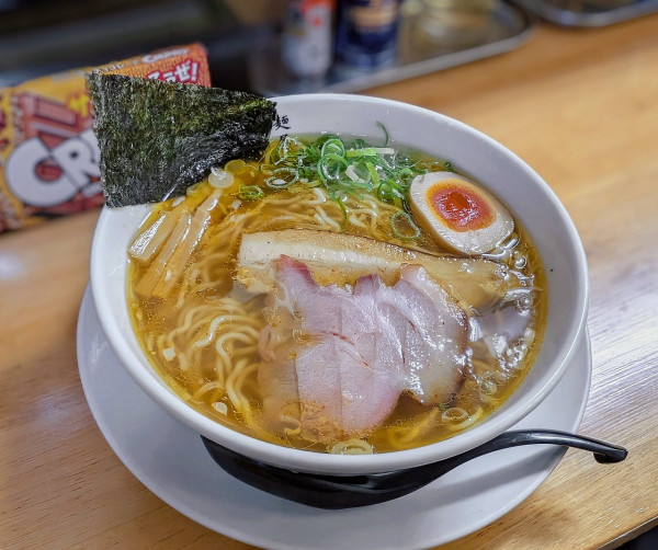 「鶏と豚の煮干しラーメン【数量限定】」@麺屋 白神の写真