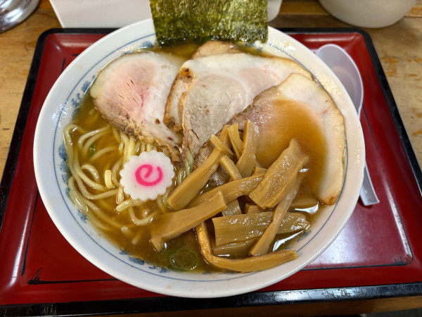 「チャーシュー麺　1200円　麺硬」@小金井大勝軒の写真