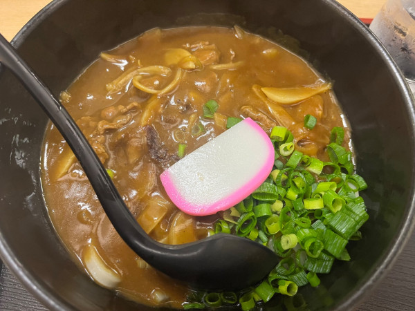 「花びし茶屋特製カレーうどん、牛」@花びし茶屋の写真
