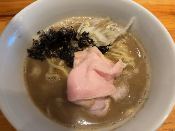 「濃厚煮干しそば1000円」@中華そば 山下の写真