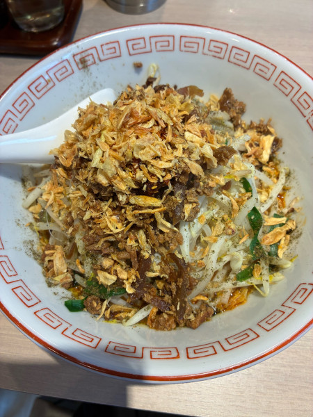 「担々麺　汁なし　950円」@旬彩china口水の写真