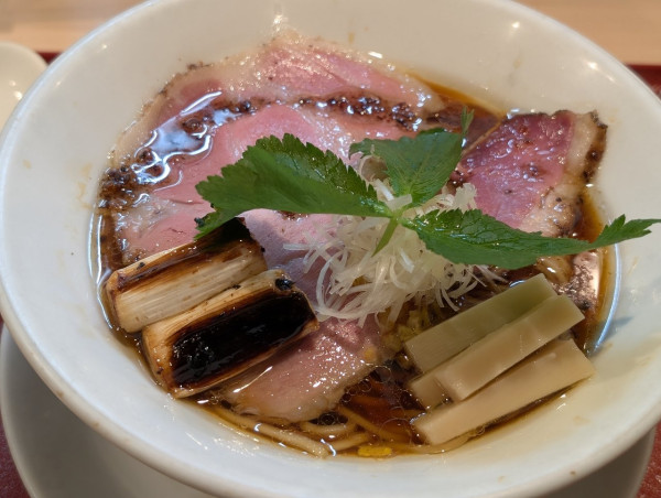 「紀州鴨そば」@燃えよ麺助の写真