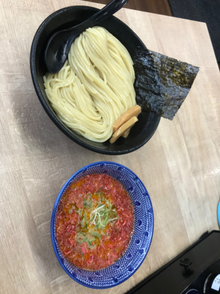 「海老とん＋特盛 1,130円」@越後維新の写真