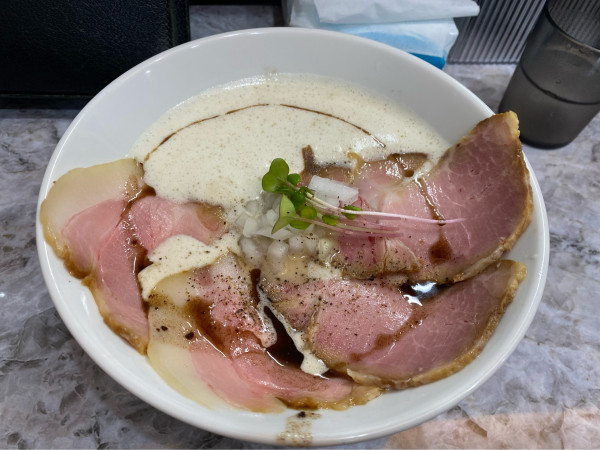 「chicken blackチャーシュー1,200円」@鶏nextの写真