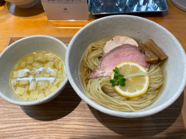 「昆布水つけ麺(塩)￥980」@Hamano Comugiの写真