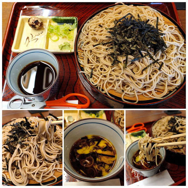 「ざるそば　700円」@新ふじの写真