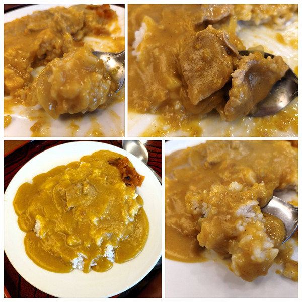 「カレーライス　800円」@新ふじの写真