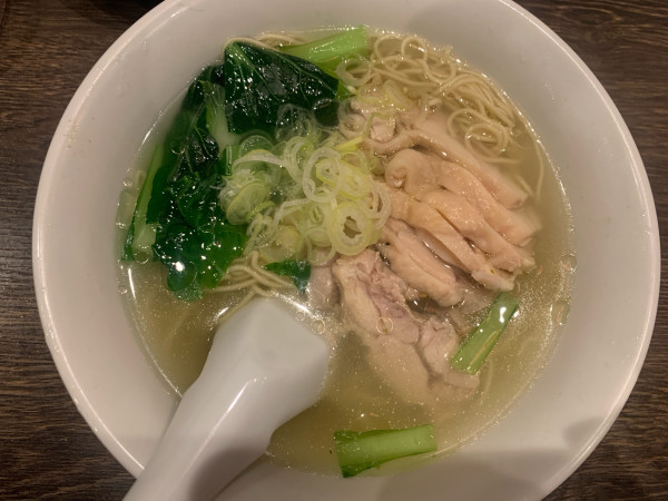 「鳥柚子麺」@大衆餃子酒場 もりみんの写真