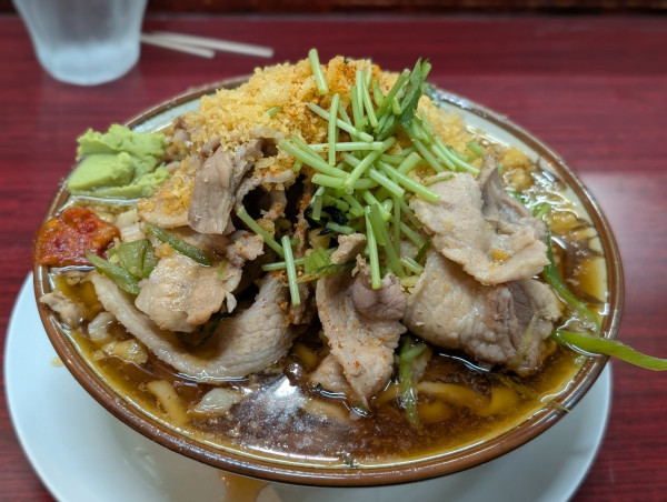 「冷やし肉めん」@肉めん 肉めし すず気の写真