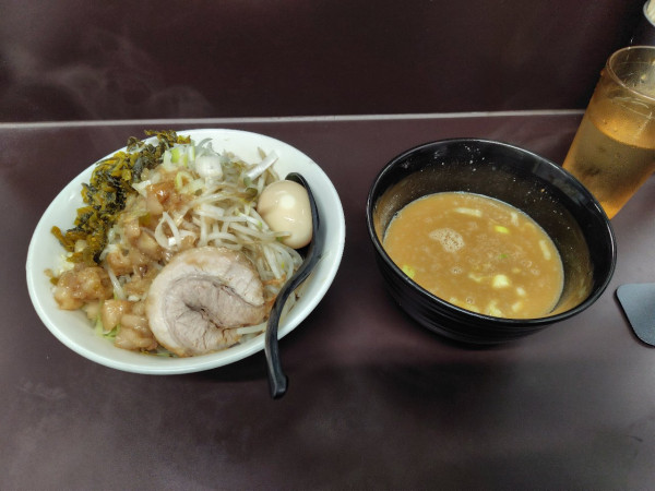 「担々つけ麺大　1350」@ラーメン一心の写真