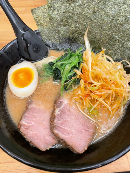 「4点盛ラーメン 細麺」@せい家 三鷹店の写真