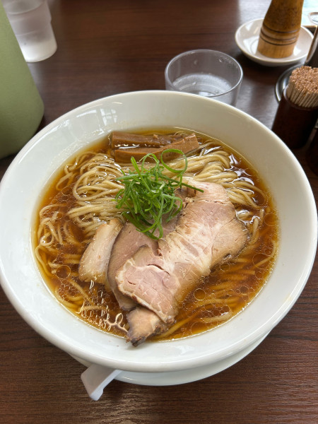 「らぁ麺(1000円) 大盛り(150円)」@麺庵ちとせの写真