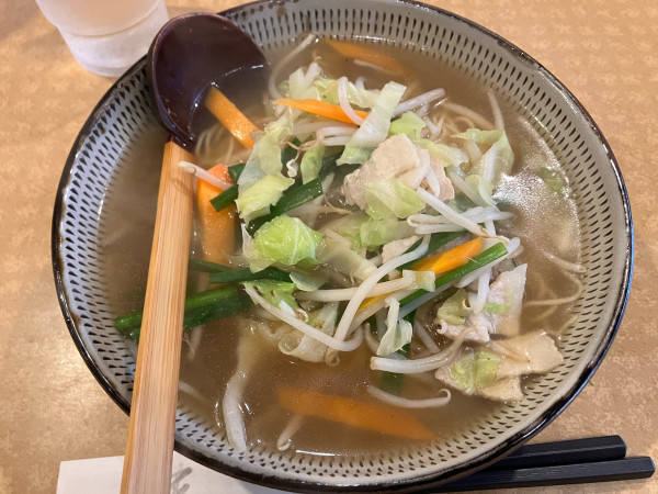 「タンメン　850円」@中華料理 一番の写真