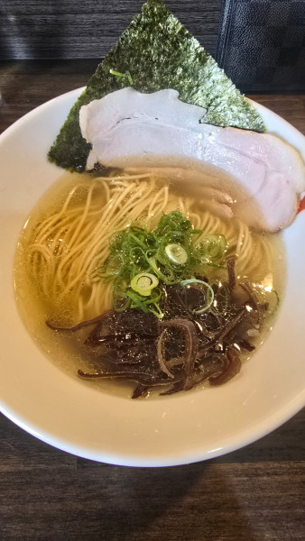 「らーめん　塩　850円」@燵家製麺の写真