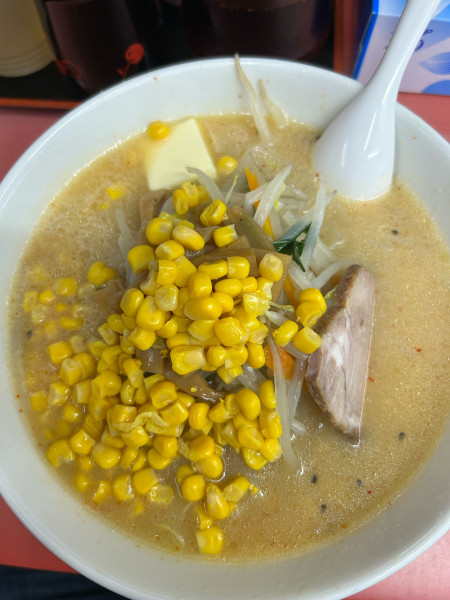 「みそバターコーン　1050円」@くまごろう 京町店の写真