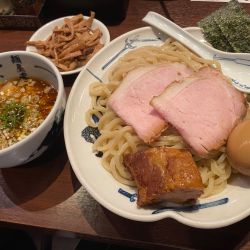 武蔵つけ麺（あっさり2倍）＋メンマ