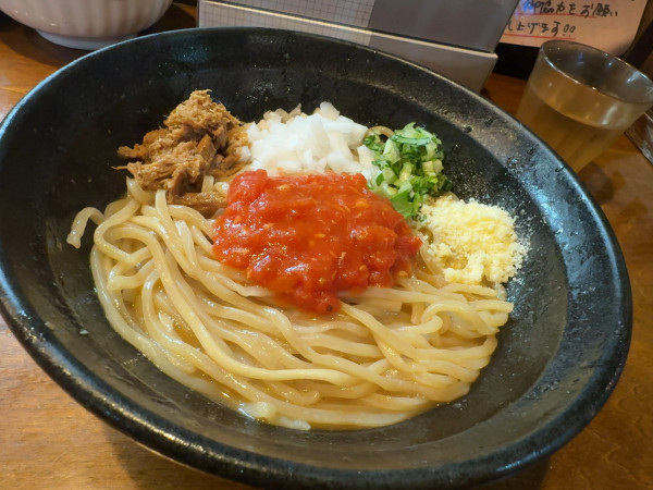 「海老まぜそば」@はりけんラーメンの写真
