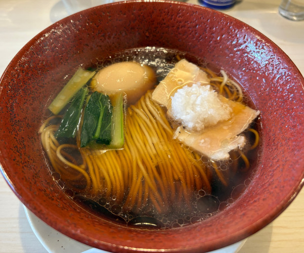 「豚と鶏の中華そば＋味玉」@タナカ ロボの写真