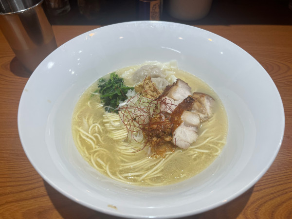 「煮干しx鶏白湯」@らぁめん 生姜は文化。の写真