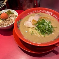 三食丼定食(こってりMAX)