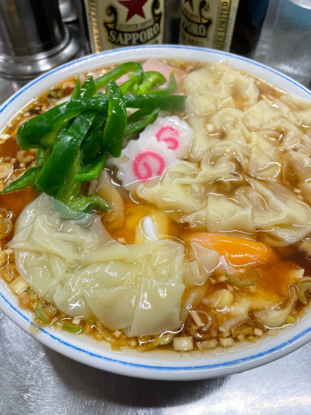 「五目チャシューワンタンメン 半熟卵変更」@中華そば みたかの写真