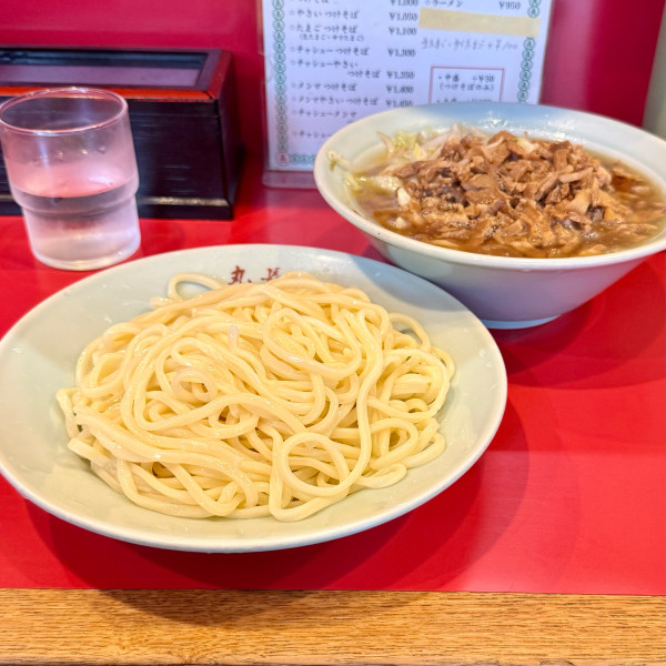 「チャーシューやさいつけそば ¥1,350」@丸長 目白店の写真