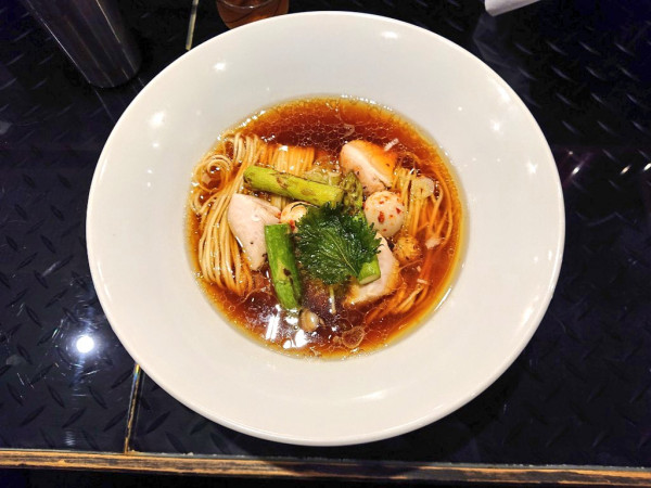 「【限定】鶉 to 水、など」@トーキョーニューミクスチャーヌードル 八咫烏 CHIKARABOの写真