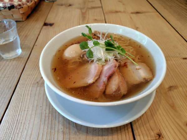 「特製塩ソバ¥1300」@The Noodles & Saloon Kiriyaの写真