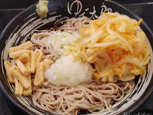 「朝そば（冷・鬼おろし：450円）」@ゆで太郎 北本深井店の写真