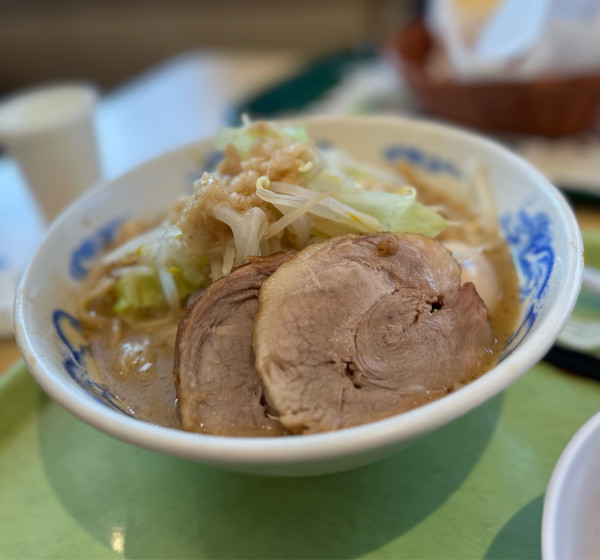 「豚玉ラーメン」@ジャンクガレッジ イオンレイクタウンmori店の写真