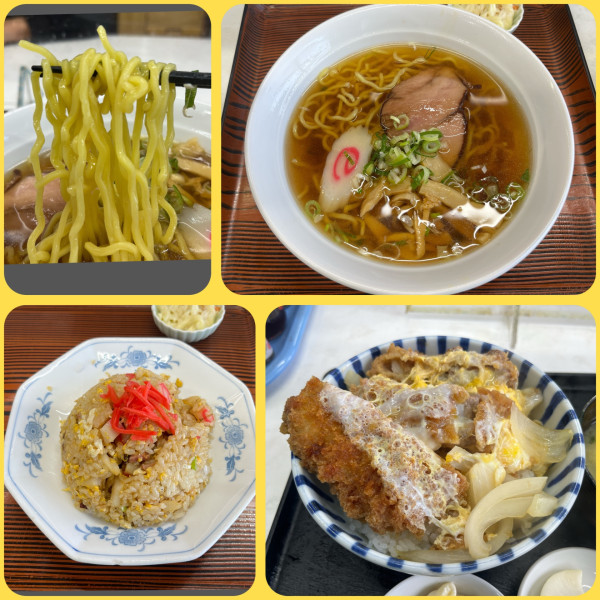「ラーメン 半チャーハンセット¥800」@善磯の写真