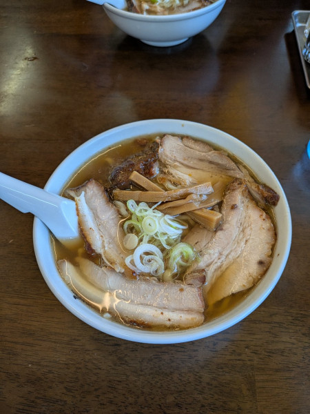 「チャーシューめん」@手打らーめん 玄の写真
