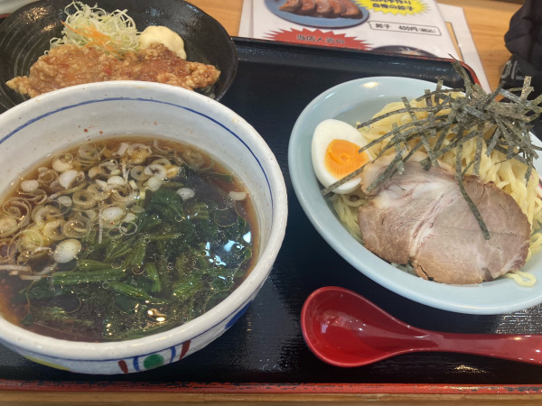 「つけ麺+半から」@らーめん つけめん 大黒屋KAIの写真