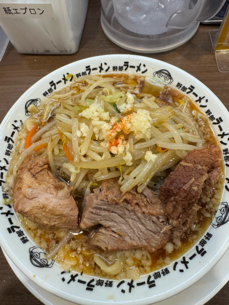 「元祖!野郎」@野郎ラーメン 川崎東口店の写真
