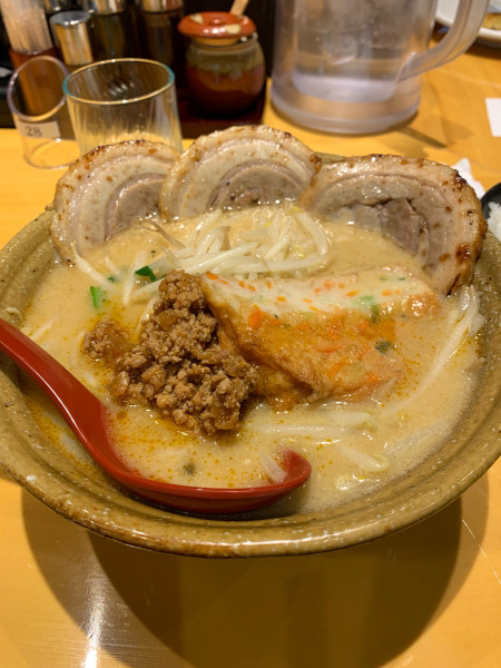 「九州味噌 味噌漬け炙りチャーシュー麺」@麺場 田所商店 川崎店の写真