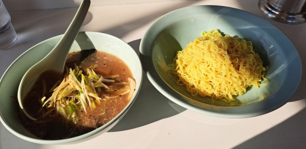 「ネギつけ麺つけ麺小900円」@ラーメンショップ 前沢店の写真