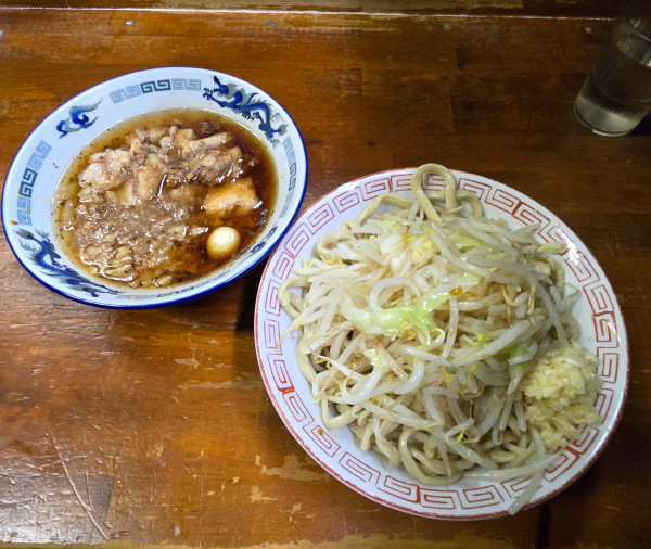 「シークワーサーつけ麺（冷）」@蓮爾 新町一丁目店の写真