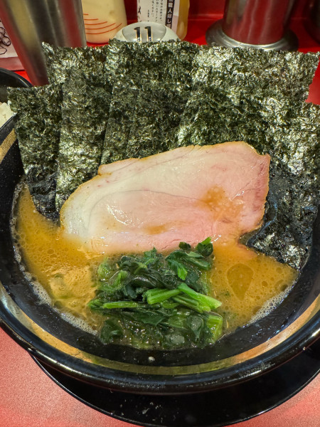 「ラーメン　家系」@王道家直系我道家 OSAKAの写真