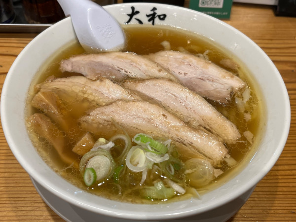 「チャーシューメン」@佐野青竹手打ちラーメン 大和の写真