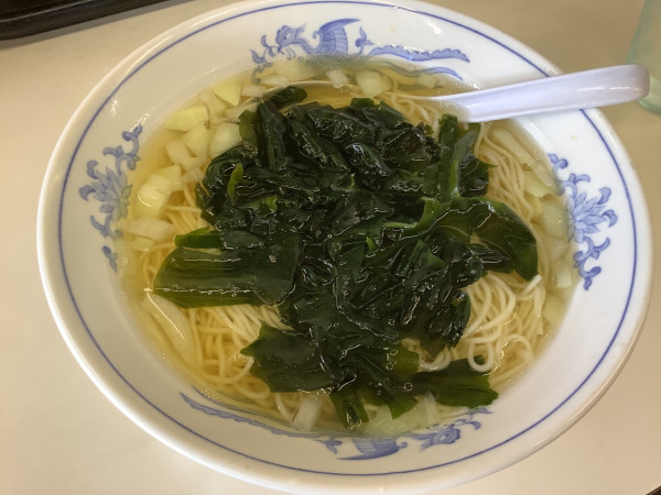 「ワカメタンメン　500円」@花水ラオシャン 八幡店の写真