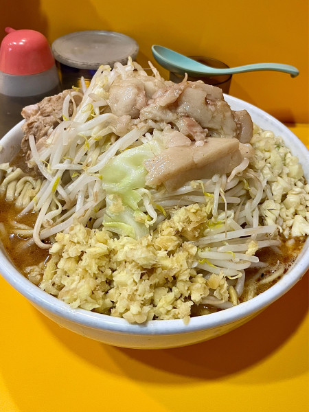 「つけ味ラーメン 麺増し700g」@ラーメン二郎 八王子野猿街道店2の写真