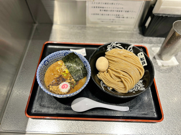 「半熟味玉濃厚つけめん」@松戸富田麺絆の写真