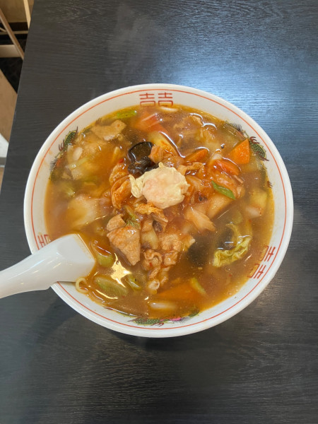 「辛かんとんめん1000円」@味の中華 綿徳の写真