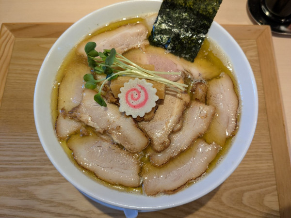 「チャーシュー麺1300円 大盛200円」@チャーシュー麺専門店 中華そば ピースの写真