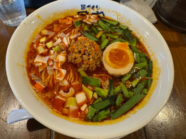 「台湾らぁめん　特盛」@麺づくり 蒼空 本店の写真