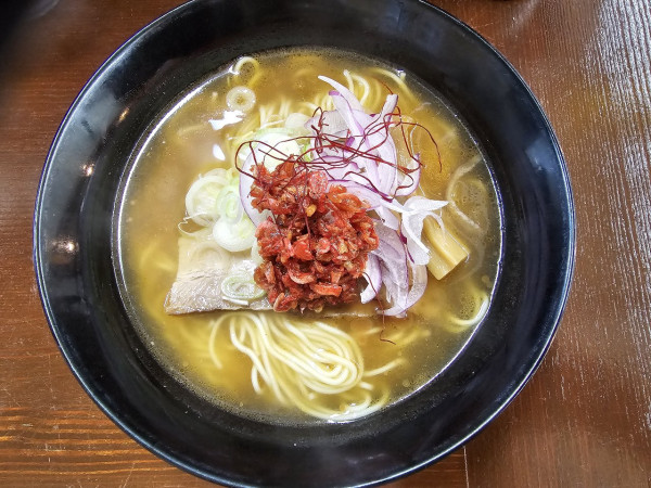 「【限定】海老塩らぁ麺　1000円」@麺屋コルトンの写真