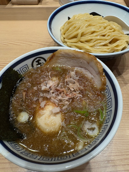 「味玉濃厚つけ麺普通盛り　1100円」@らーめん玉 田町店の写真