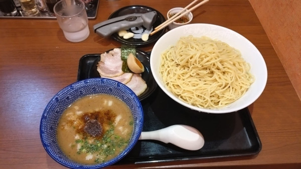 「豚そばつけ麺(1,510円・肉増し・大盛)」@らあめん花月嵐 中村橋店の写真