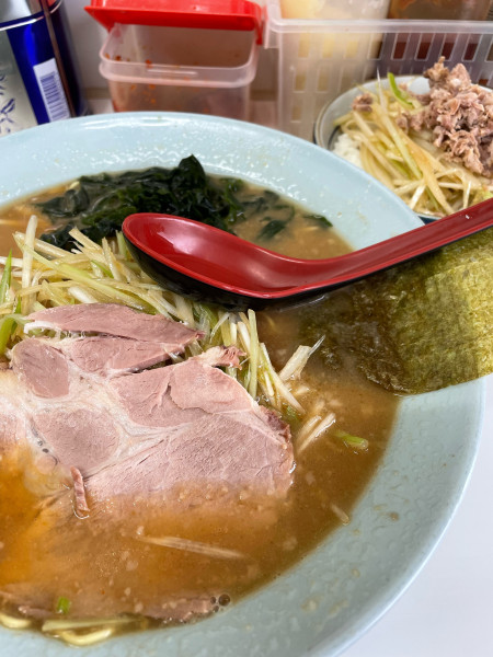 「ねぎみそ 並 ねぎ飯」@◯つばき食堂の写真